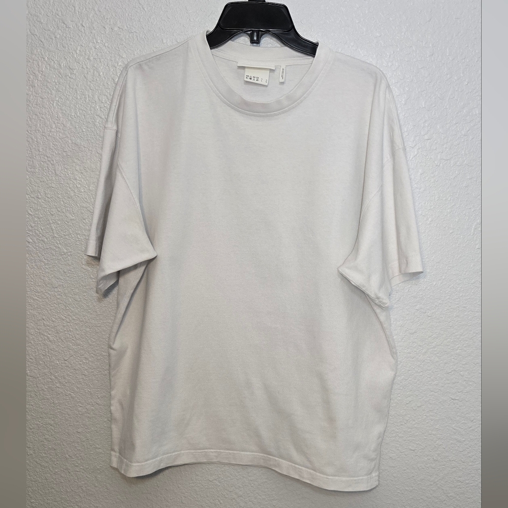 H&M White Men's T-Shirt